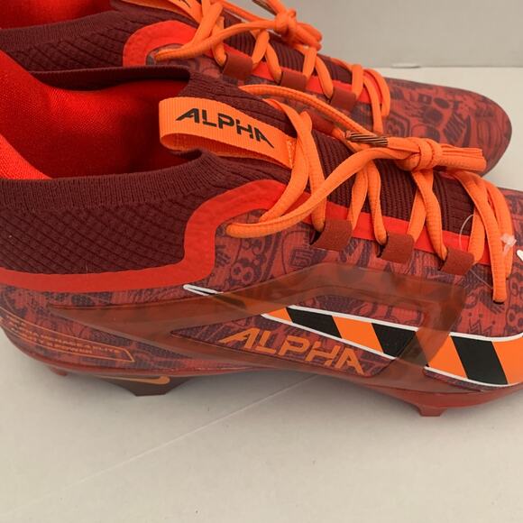 Nike Men\'s Size 12.5 Alpha Menace 4 Elite NRG Football Cleats FQ4046-600 main image 8